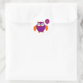 Happy Halloween Party Owl Stickers (Tas)