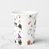 Happy Halloween Party Papieren Bekers (Rechts)