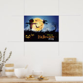 Happy Halloween Party Poster (Keuken)