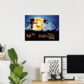 Happy Halloween Party Poster (Thuiskantoor)