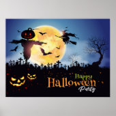 Happy Halloween Party Poster (Voorkant)