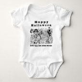 Happy Halloween Party Romper (Voorkant)