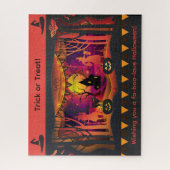 Happy Halloween Party "Treat or Trick" Magic show Legpuzzel (Verticaal)
