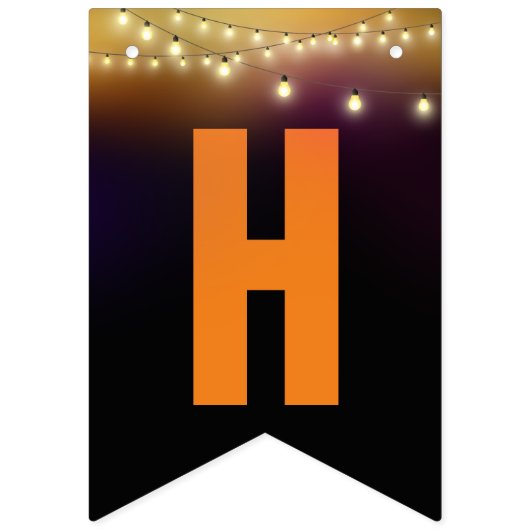 Happy Halloween Party Vlaggetjes (Tweede vlag)