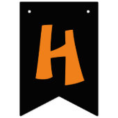 Happy Halloween Party Vlaggetjes (Eerste vlag)