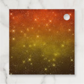 Happy Halloween Party Witch Ghost Sinaasappel Bedankjes Labels (Achterkant)