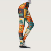 Happy Halloween Pattern Leggings (Rechts)
