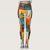Happy Halloween Pattern Leggings (Voorkant)