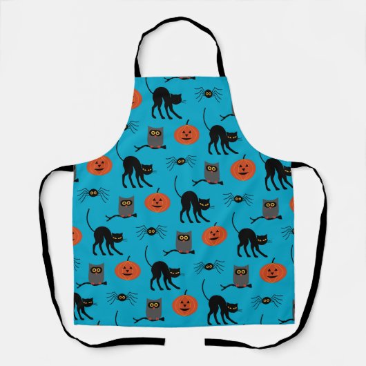 Happy Halloween Pattern Schort (Voorkant)