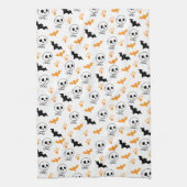 Happy Halloween Pattern Theedoek (Verticaal)
