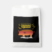 Happy Halloween Pig Bedankzakje (Voorkant)
