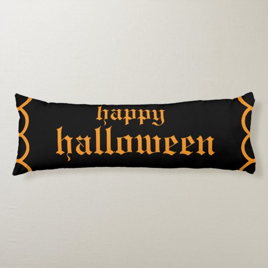 Happy Halloween Pillow Lichaamskussen (Voorkant)