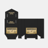 Happy Halloween "POISON" Favor Box Bedankdoosjes (Uitgevouwen)