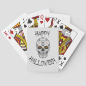 Happy Halloween Pokerkaarten (Achterkant)