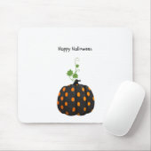 Happy Halloween Polka Dot Pumpkin Muismat (Met muis)