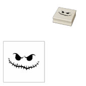 Happy Halloween pomkin Rubberstempel (Gestempeld)