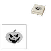 Happy Halloween pomkin Rubberstempel (Gestempeld)