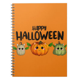 Happy Halloween pomkins Notitieboek
