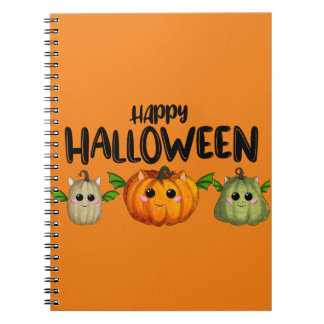 Happy Halloween pomkins Notitieboek