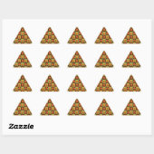 Happy Halloween pompoen gezichten Sticker (Vel)