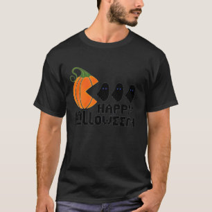 Happy Halloween Pompoen Ghost Grappig Halloween T T-shirt