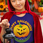 Happy Halloween pompoen Jack-O-Lantern T-shirt