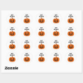 Happy Halloween pompoen Jackolantern Stickers (Vel)