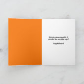 Happy Halloween pompoen met toiletpapier Feestdagen Kaart (Binnen)