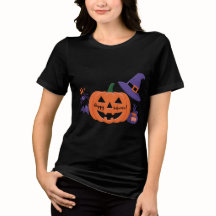 Happy Halloween Pompoen Vrouwen T-Shirt
