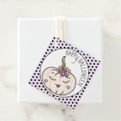 Happy Halloween | Pompoenen en Polka Dots Bedankjes Labels (In situ)