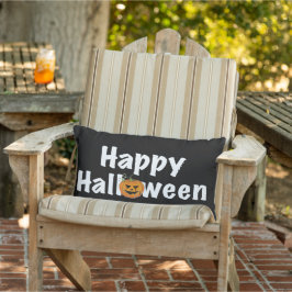 Happy Halloween-pooktaculaire pompoen Jack-lantern Buitenkussen