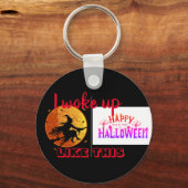"Happy Halloween" Portekey Sleutelhanger (Voorkant)