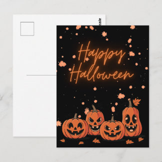 Happy Halloween Postcard Briefkaart