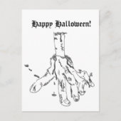 Happy Halloween Postcard Feestdagenkaart (Voorkant)