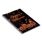 Happy Halloween Postcard Notitieboek (Rechterzijde)