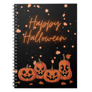 Happy Halloween Postcard Notitieboek