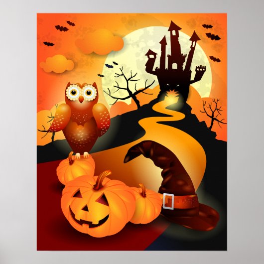 Happy Halloween! Poster (Voorkant)