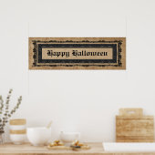 Happy Halloween Poster (Keuken)
