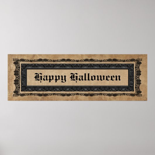 Happy Halloween Poster (Voorkant)