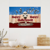 Happy Halloween Poster (Keuken)
