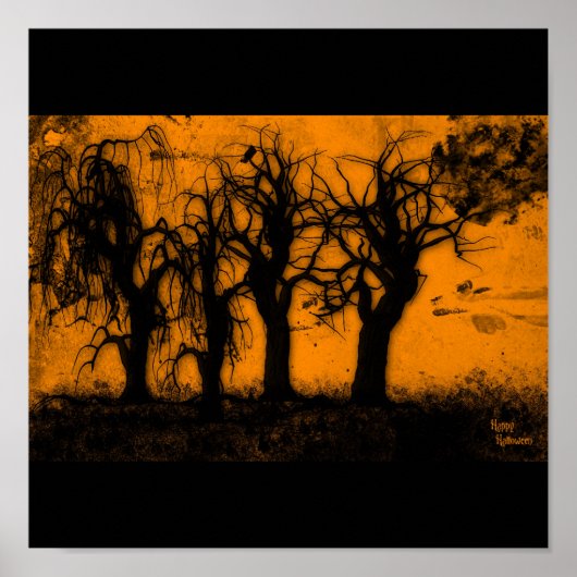 Happy Halloween Poster (Voorkant)