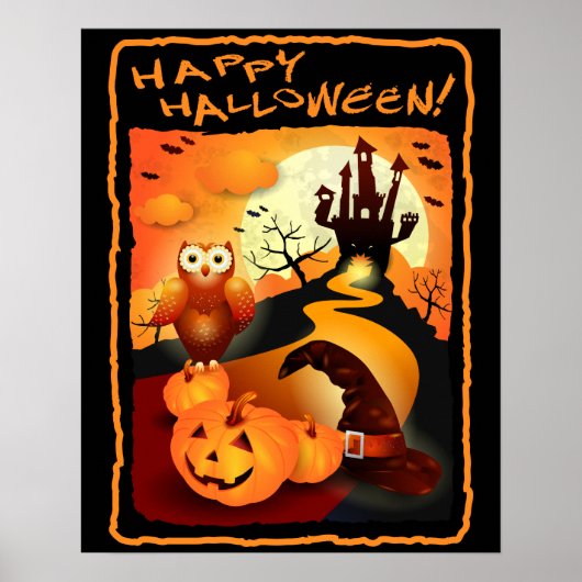 Happy Halloween! Poster (Voorkant)