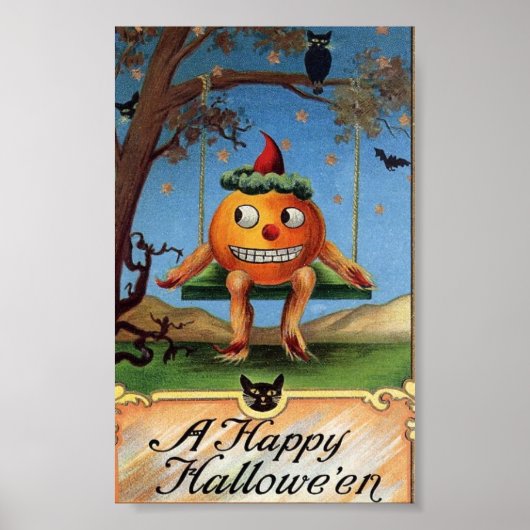 Happy Halloween Poster (Voorkant)