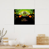 Happy Halloween Poster (Keuken)