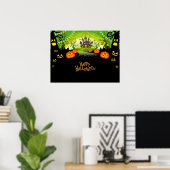 Happy Halloween Poster (Thuiskantoor)