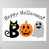 Happy Halloween Poster (Voorkant)