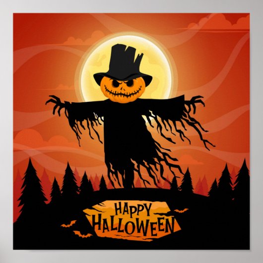 Happy Halloween Poster (Voorkant)