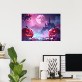 HAPPY HALLOWEEN POSTER (Thuiskantoor)
