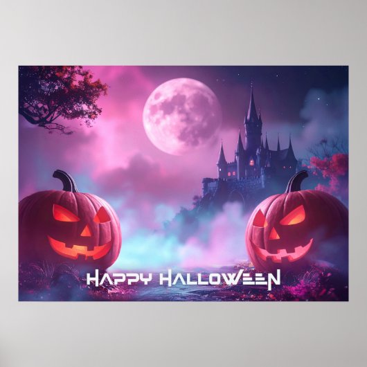 HAPPY HALLOWEEN POSTER (Voorkant)