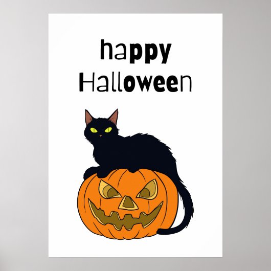 Happy Halloween Poster (Voorkant)